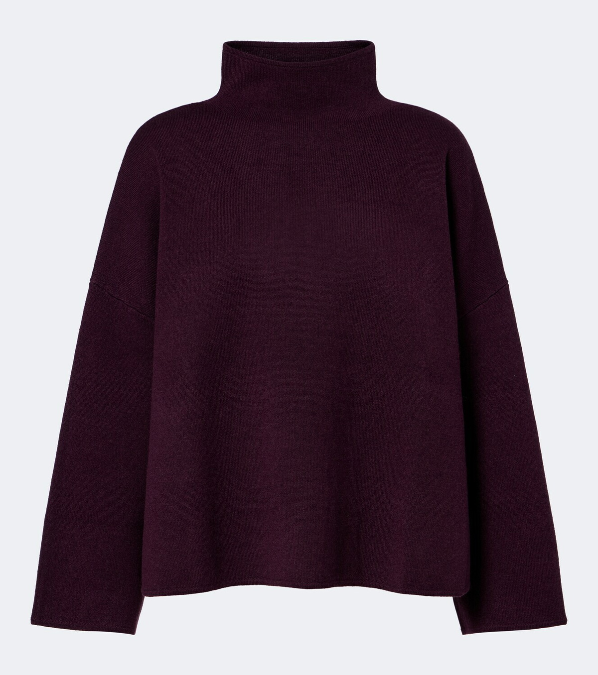 Jardin des Orangers Virgin wool and cashmere high neck sweater