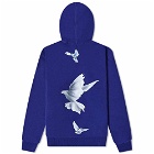 3.Paradis Men's Freedom Birds Hoody in Night Blue