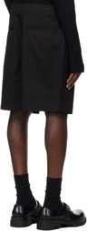 HELIOT EMIL Black Igneous Shorts