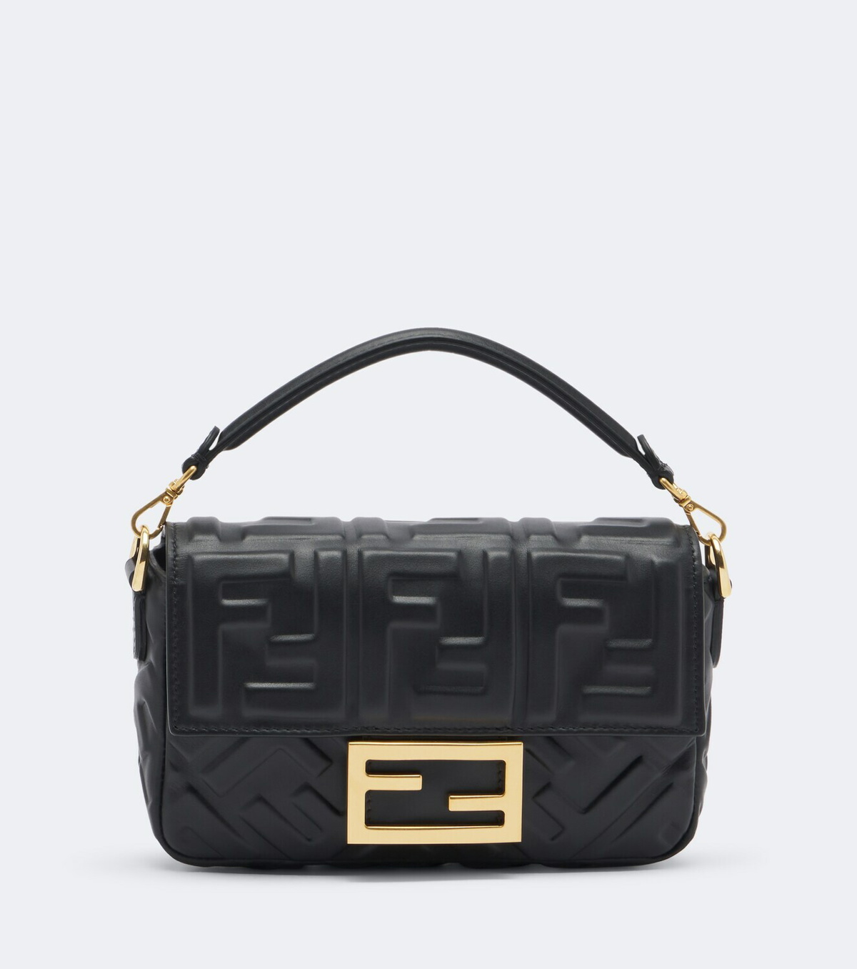 Fendi Baguette® Mini leather top-handle bag
