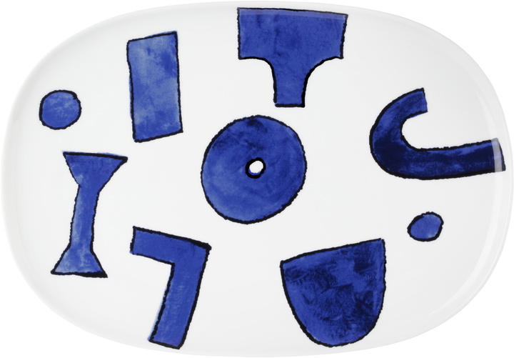 Photo: Alessi White Itsumo Oval Serving Plate