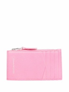 ALEXANDER MCQUEEN - Skull Zipped Leather Credit Card Case