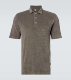 Fedeli Mondial cotton terry polo shirt