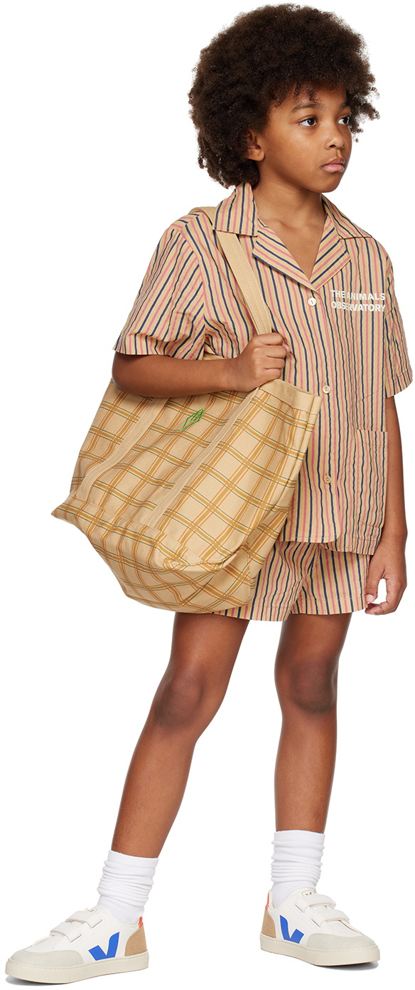 The Animals Observatory Kids Beige Magpie Pyjama Set