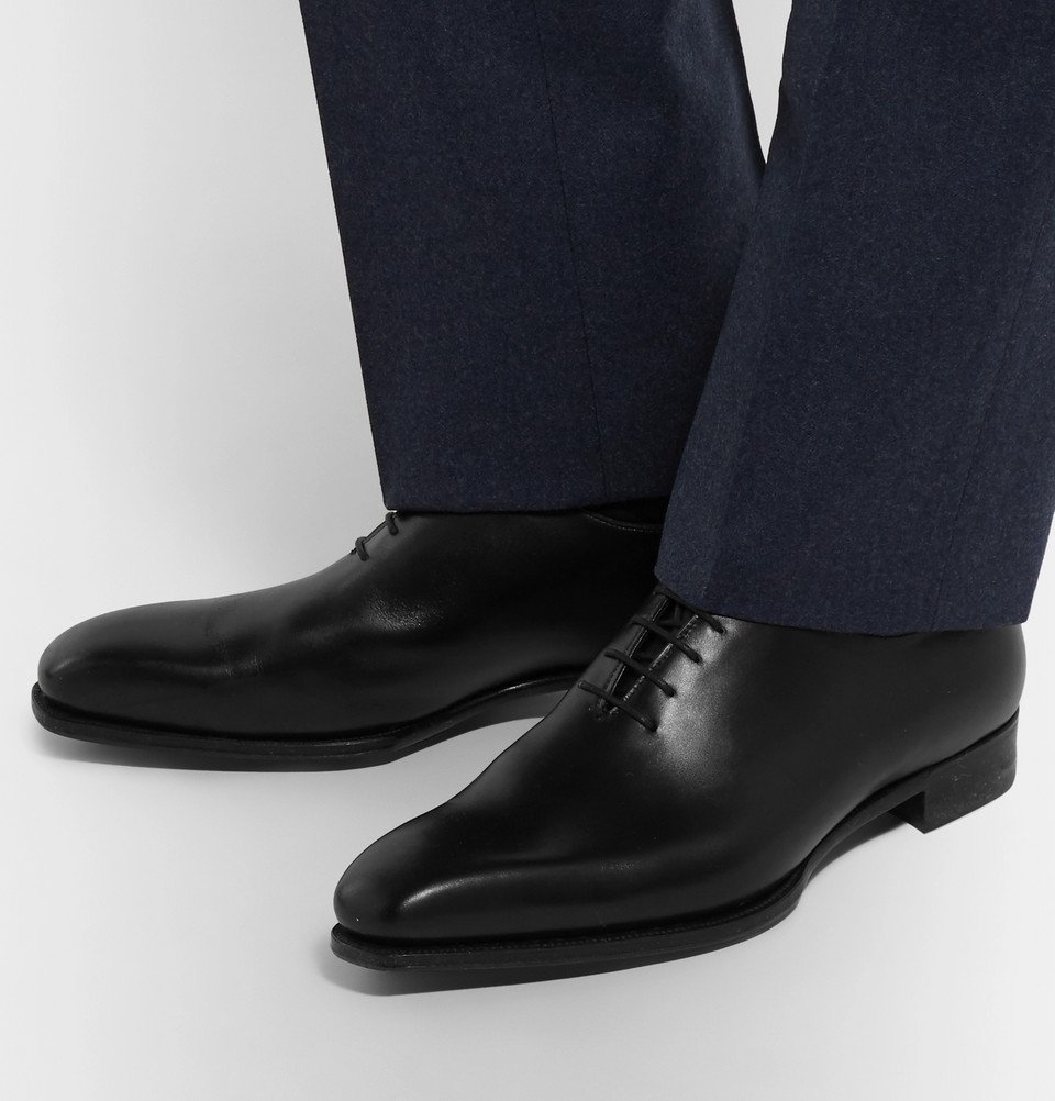 Kingsman - George Cleverley Merlin Whole-Cut Leather Oxford Shoes ...