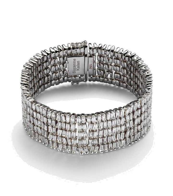 Photo: Suzanne Kalan 18kt white gold bracelet with diamonds