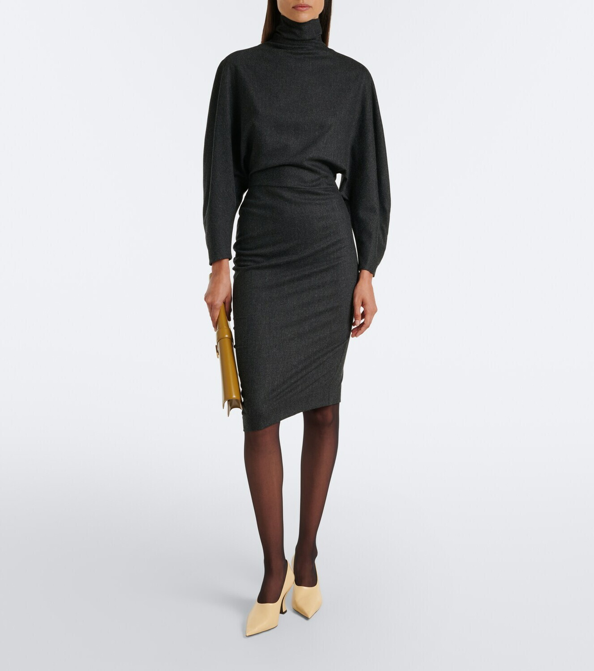 Khaite Colleen leather pumps