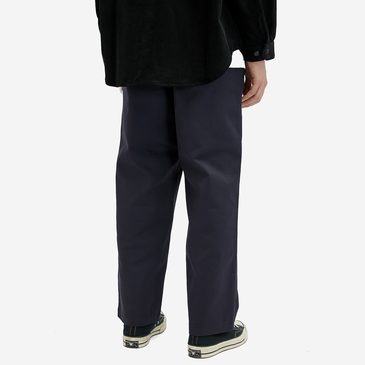 パンツ WTAPS BLUES STRAIGHT / TROUSERS BLACK L WTAPS - Straight-Leg Cotton-Blend Twill Trousers - Black WTAPS