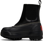 Proenza Schouler Black SOREL Edition Caribou Chelsea Boots