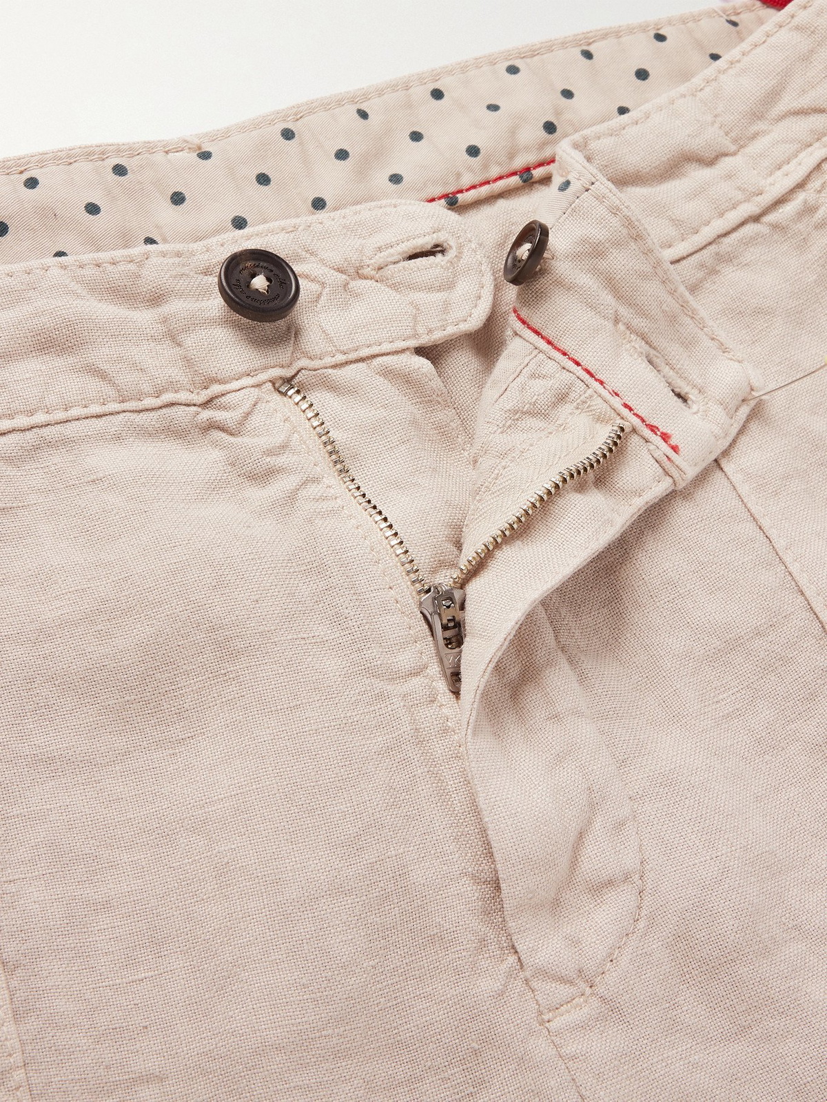 Alba Linen Shorts - Sand