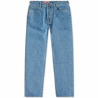 Kenzo Men's Straight Fit Jean in Blue