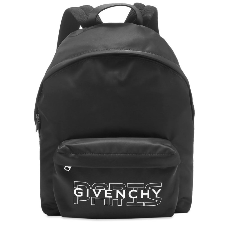 Photo: Givenchy Paris Logo Nylon Backpack