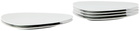 Alessi White Colombina 6-Piece Dinner Plates