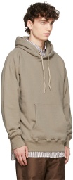 Nanamica Brown French Terry Hoodie