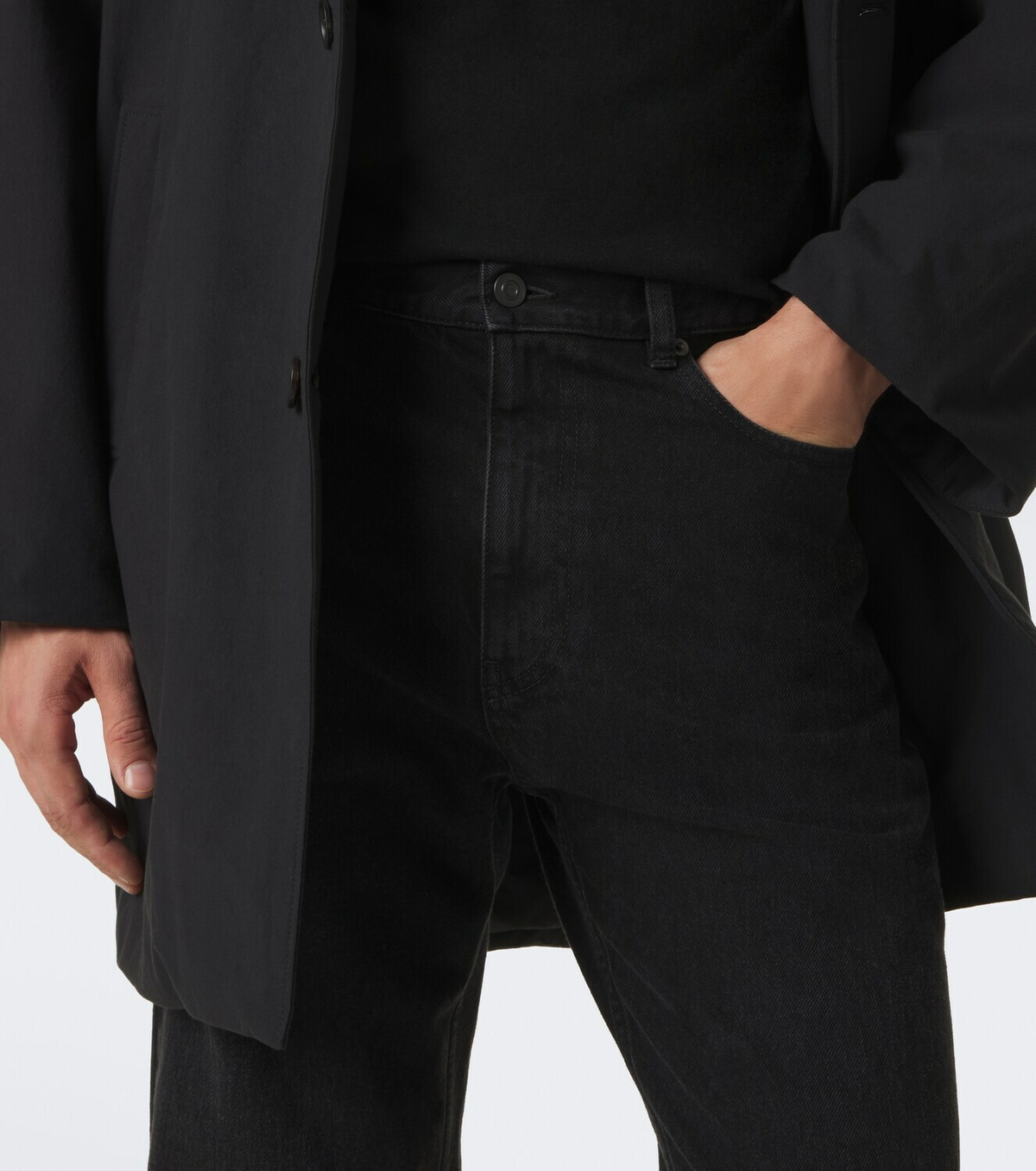 The Row Vanya straight jeans