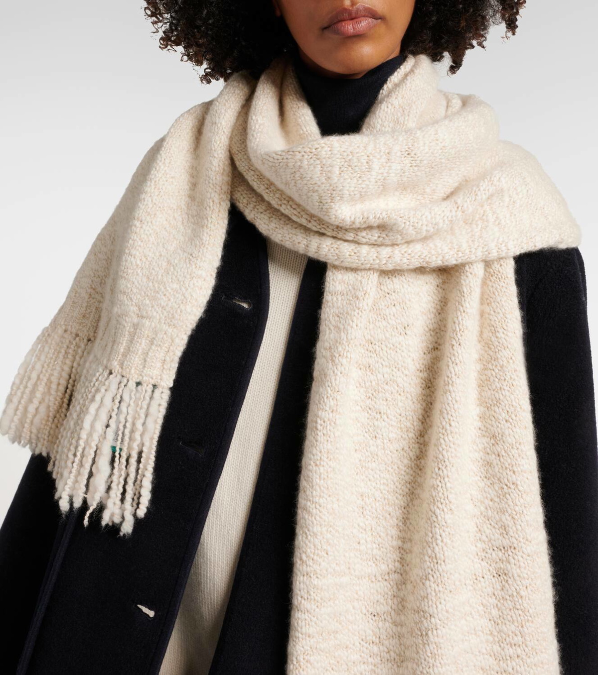 Loro Piana Cocooning cashmere scarf Loro Piana
