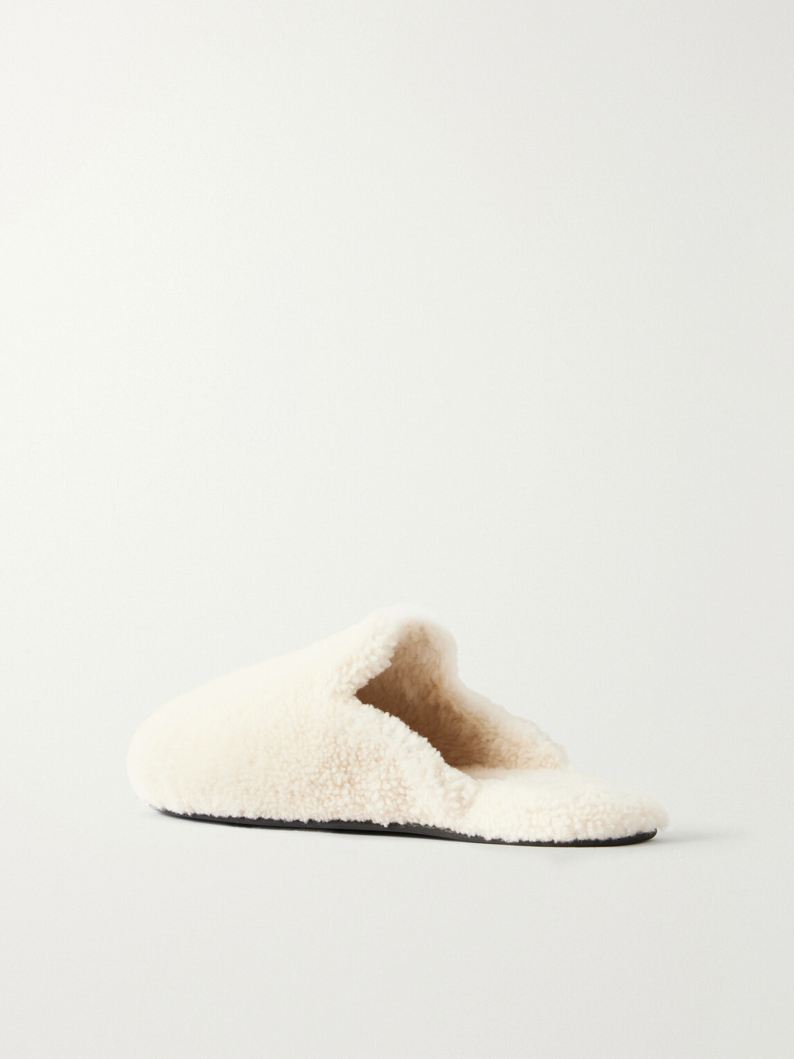 TEKLA - Shearling Slippers - White