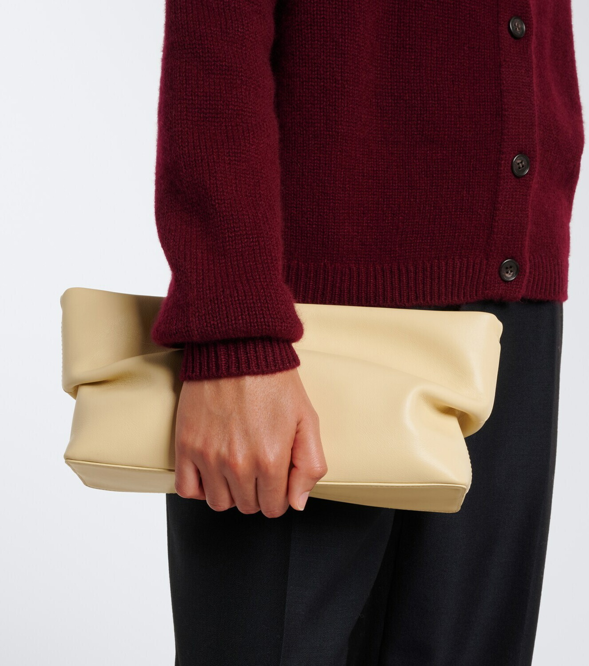 Lisa Yang Zirelle cashmere mockneck cardigan