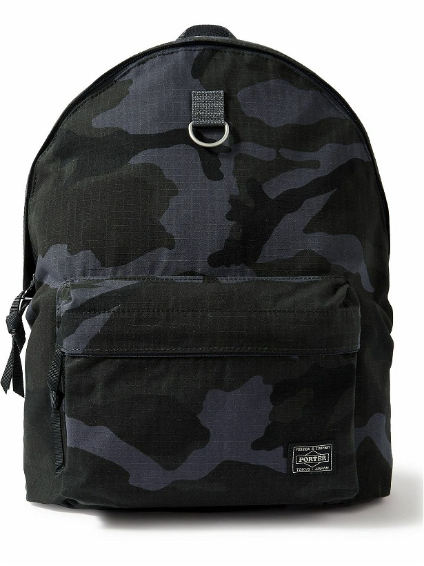 Photo: Porter-Yoshida and Co - Camouflage-Print Cordura® Nylon and Cotton-Ripstop Backpack