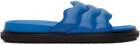 Marni Navy Fussbett Slides