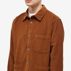 Corridor Men's Corduroy Overshirt in Tobacco