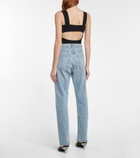 Agolde - Cherie high-rise straight jeans