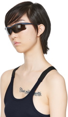 Lexxola SSENSE Exclusive Black Storm Sunglasses