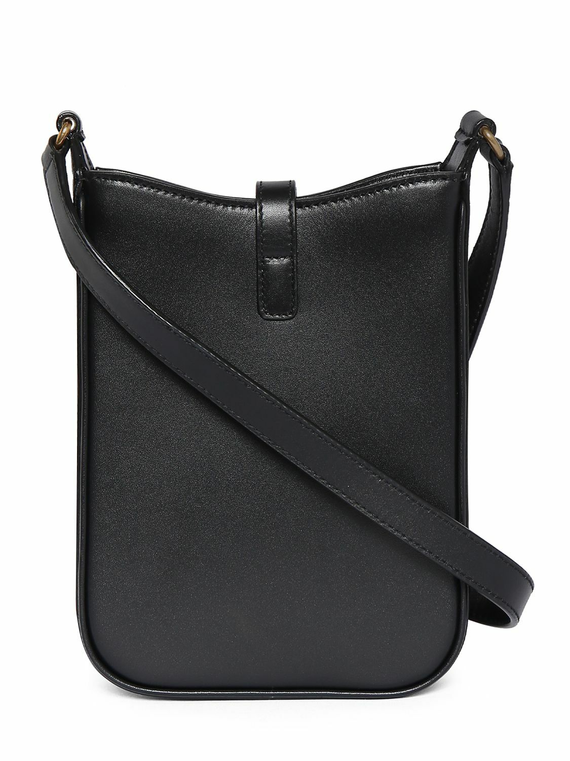 SAINT LAURENT - Mini Le 5 À 7 Leather Shoulder Bag