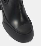 Marni Pablo leather platform ankle boots