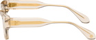 Lunetterie Générale Beige 'Dolce Far Niente' Sunglasses