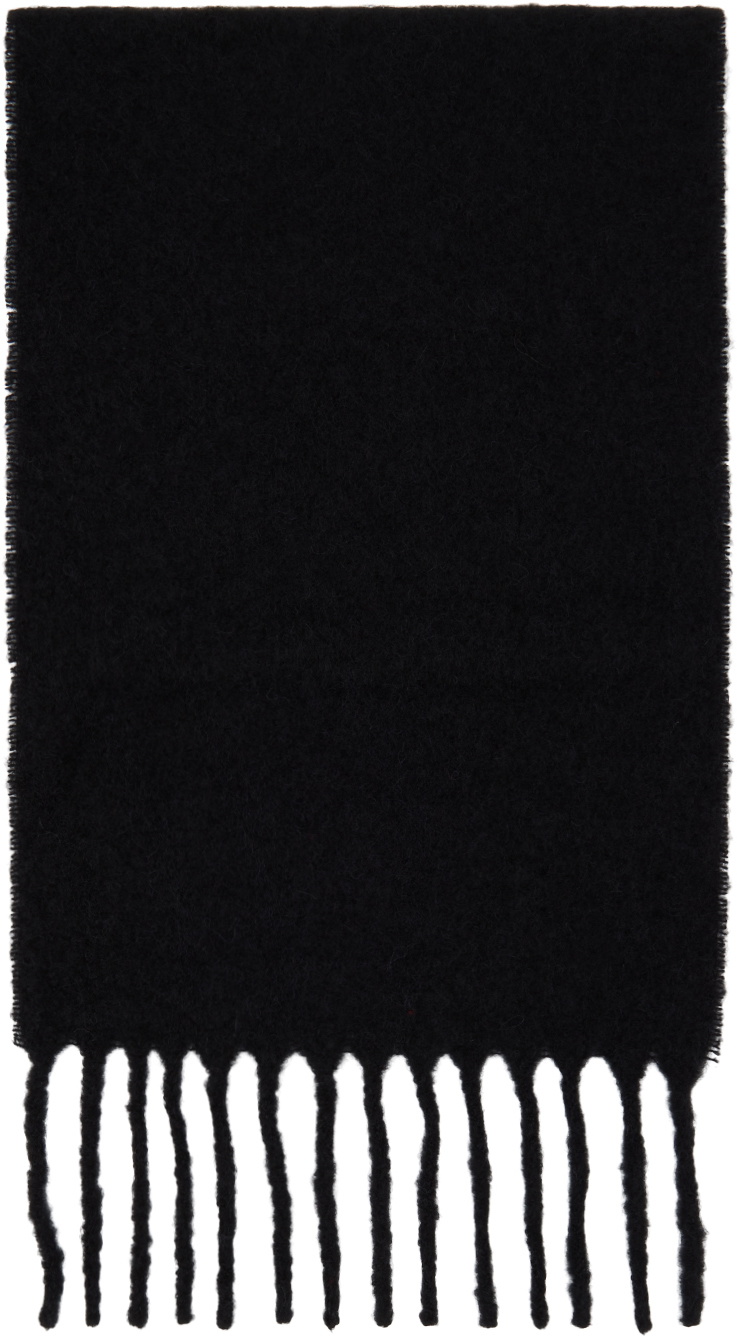 ★送料・関税込★アミ★AMI★AMI de Coeur Scarf Black★ ☆送料・関税込☆アミ☆AMI☆de Coeur Scarf Grey Black☆