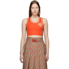 Fendi Orange Forever Fendi Sports Bra