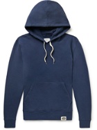Outerknown - Second Spin Organic Cotton-Blend Jersey Hoodie - Blue