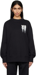 Y-3 Black Graphic Sweatshirt