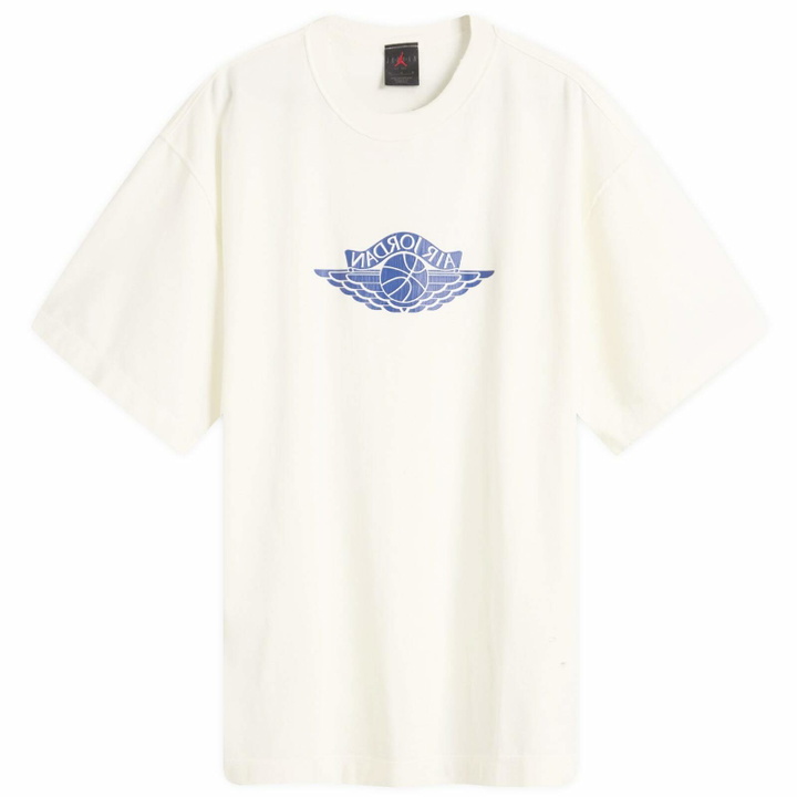 Photo: Air Jordan Men's Rare Air 85' T-Shirt in Sail/Deep Royal