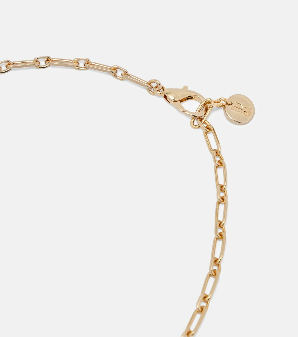 La DoubleJ Lady Scarab gold-plated pendant necklace
