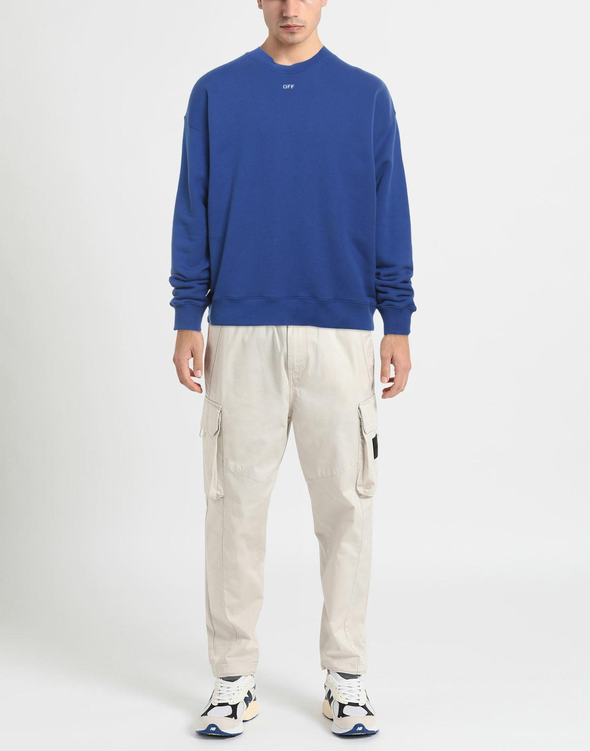 Off-white Mens Sweatshirt in Blue