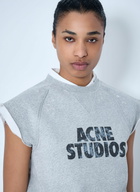 Acne Studios Sleeveless Logo Sweatshirt