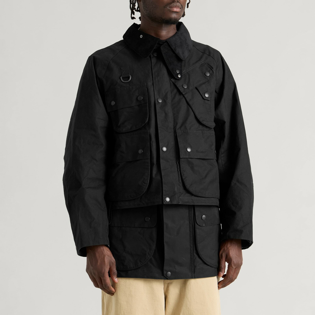 Barbour Men's x Norbit 3- In 1-Casual Jacket in Black