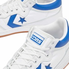 Converse Fastbreak Pro Sneakers in White/Blue