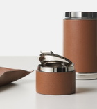 Giobagnara Colorado leather-trimmed ashtray