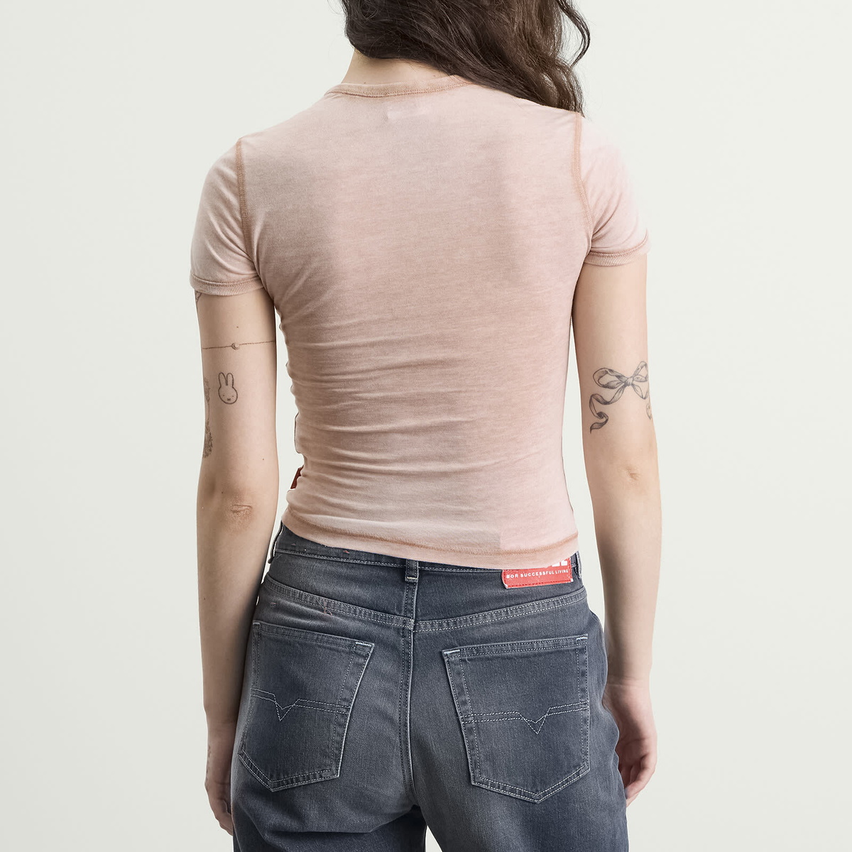 Diesel Women's T-Uncuties Baby T-Shirt in Pink