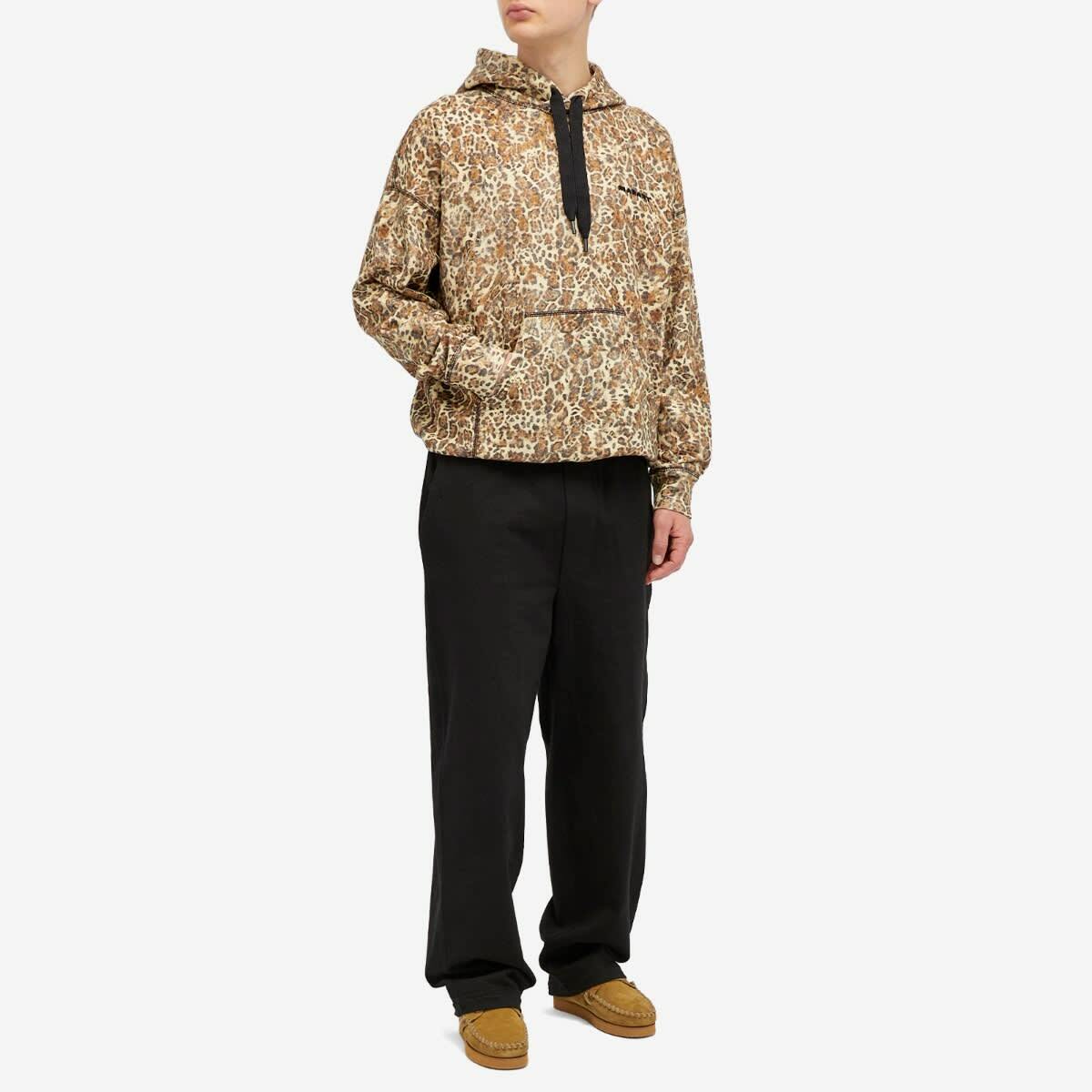 Isabel Marant Men's Print Hoodie in Leopard