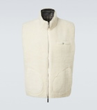 God's True Cashmere Reversible cashmere and wool vest