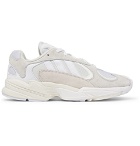adidas Originals - Yung 1 Suede and Mesh Sneakers - Men - Off-white
