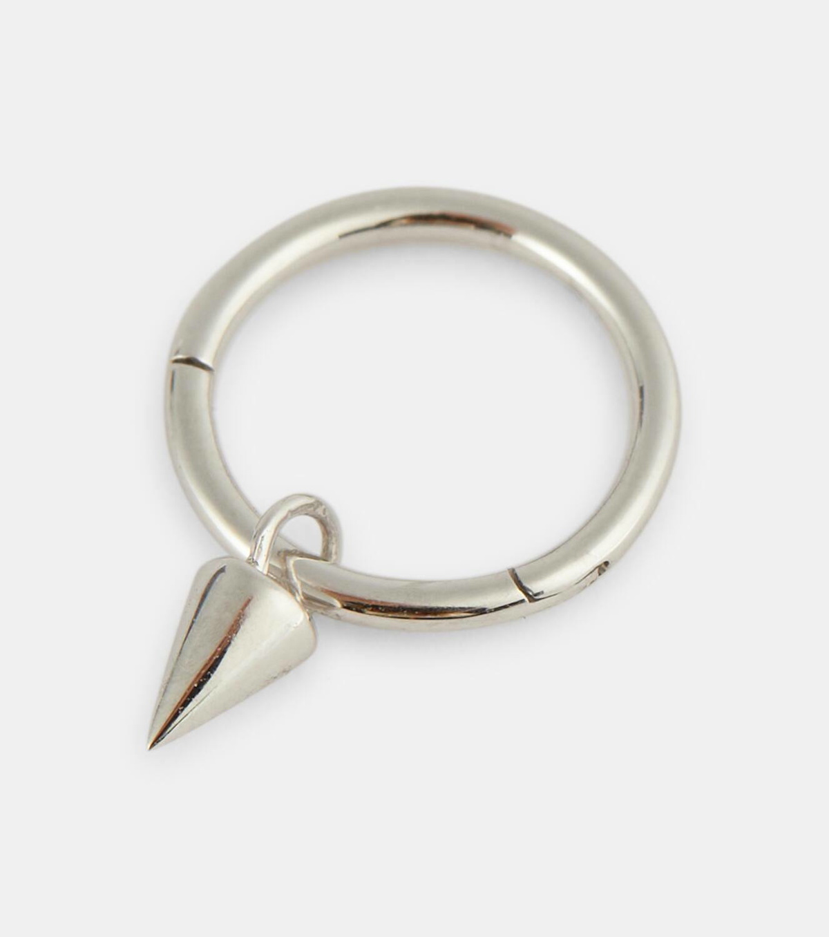 Maria Tash 14kt white gold single earring