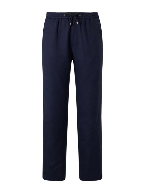 Photo: God's True Cashmere - Straight-Leg Cashmere Trousers - Blue