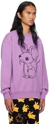 JW Anderson Purple Mouse Sweatshirt