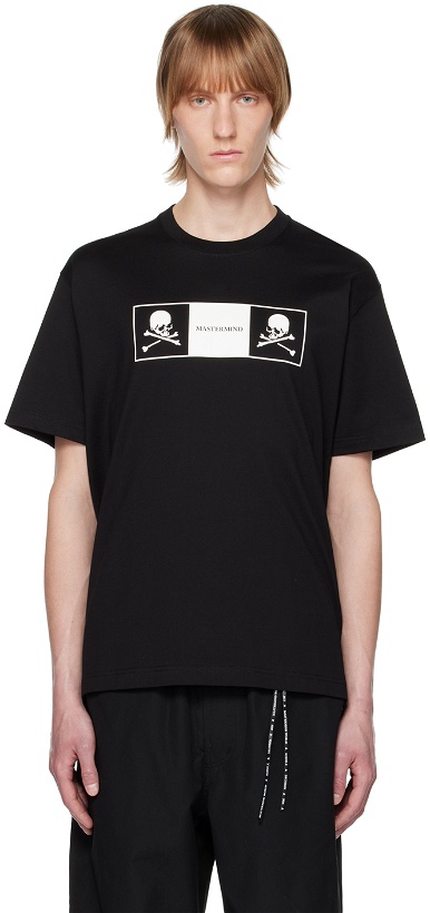 Photo: mastermind WORLD Black Box Skull T-Shirt