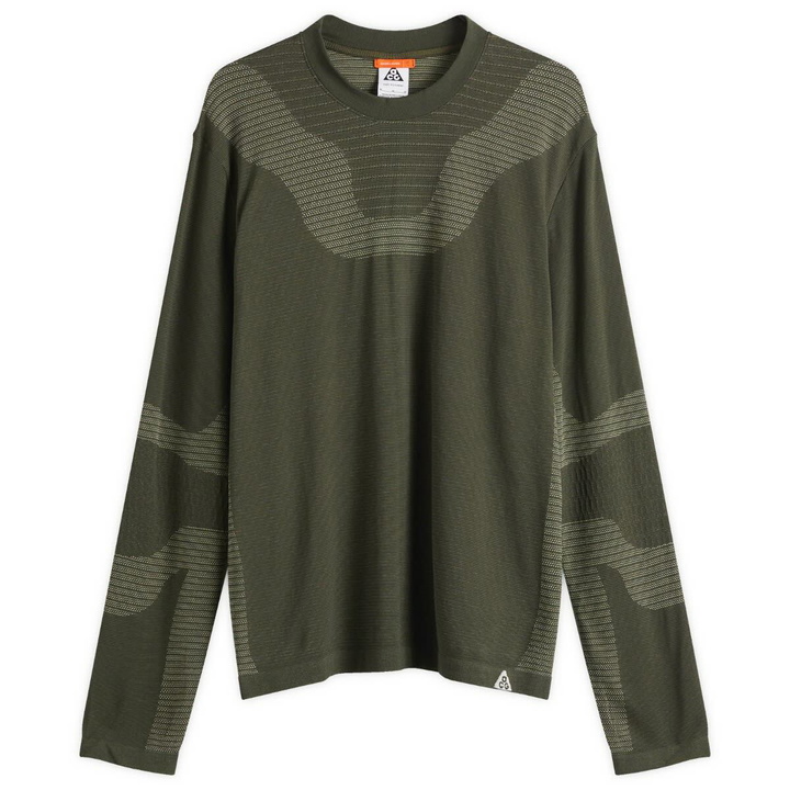 Photo: Nike ACG 'Delta River' Long Sleeve T-Shirt in Sequoia